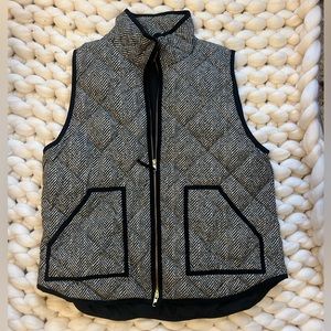 J. Crew Herringbone Vest